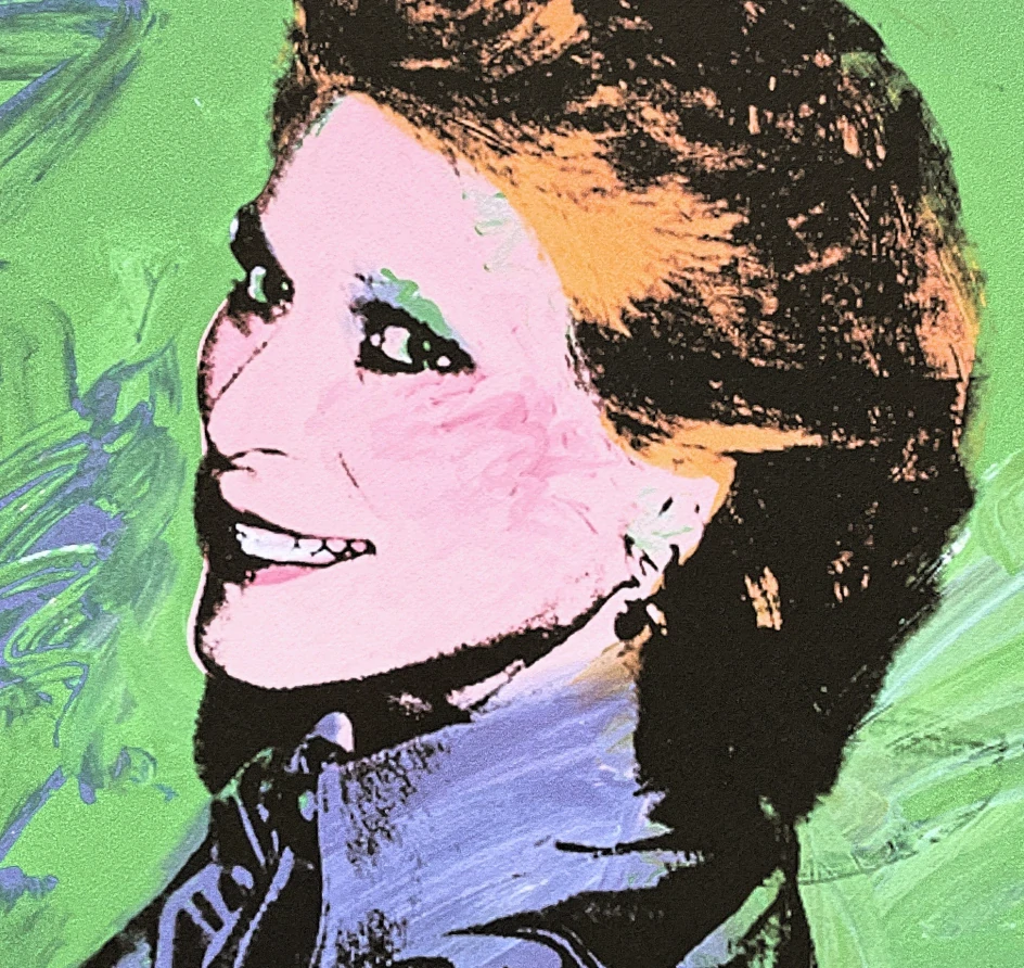 Andy Warhol - Nan Kempner 63/500 - signováno, 50x50cm, limitovaná edice CMOA s certifikátem