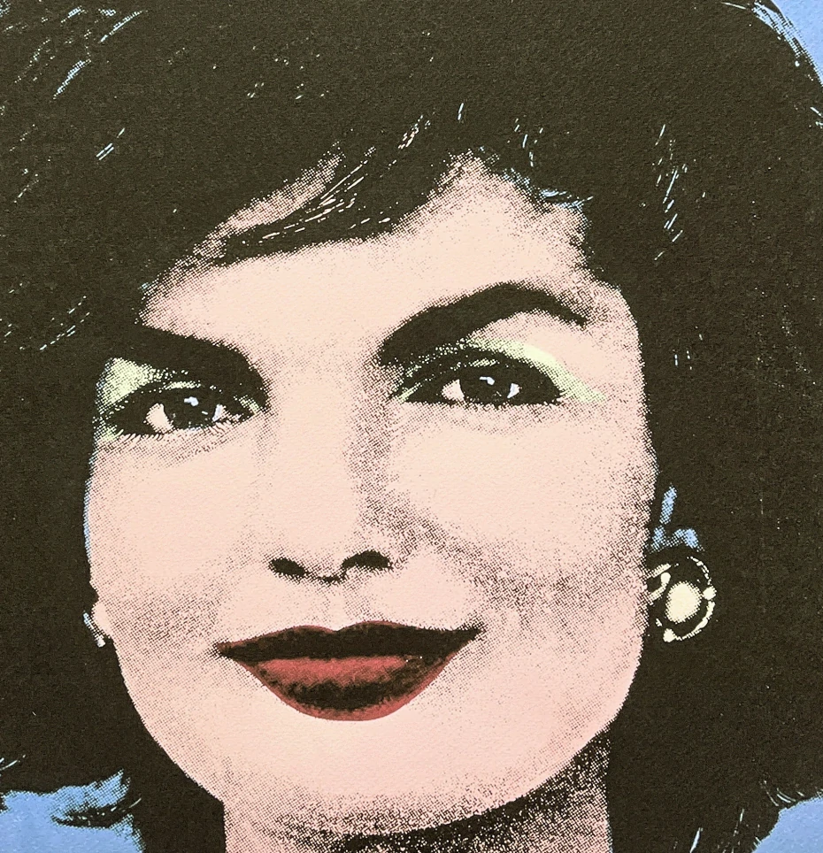 Andy Warhol - Jacqueline Kennedy x/500 - signováno, 50x50cm, limitovaná edice CMOA s certifikátem