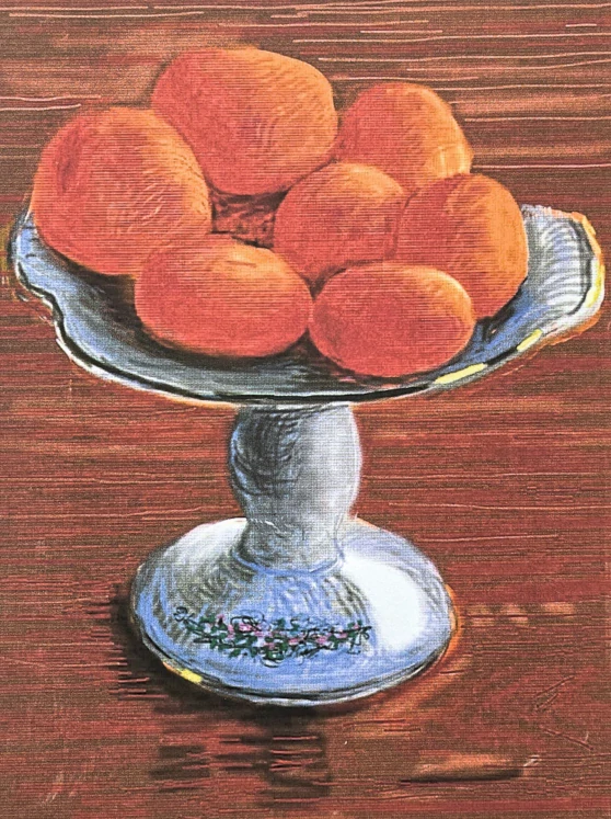 David Hockney - Tangerines 26/500 - limitovaná edice, s certifikátem, 35x50 cm