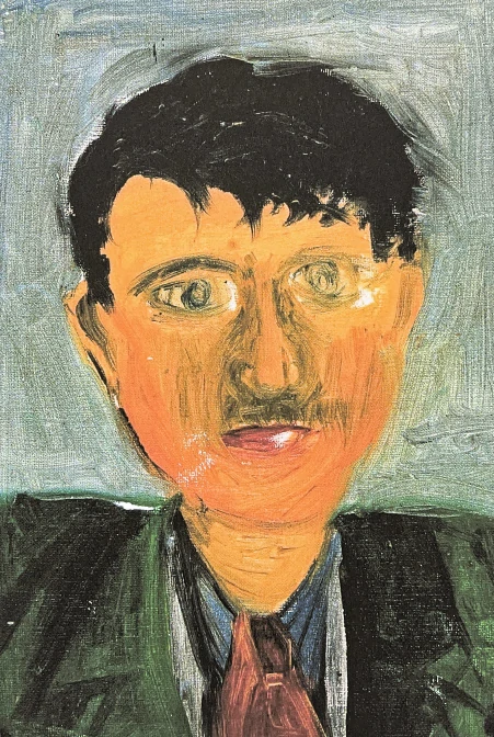 David Hockney - Self Portrait in 1951 55/500 - limitovaná edice, s certifikátem, 35x50 cm
