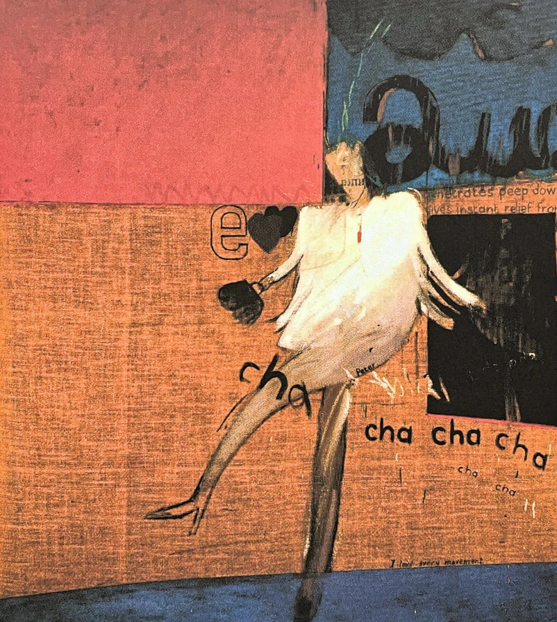 David Hockney - The Cha Cha 42/500 - limitovaná edice, s certifikátem, 35x50 cm