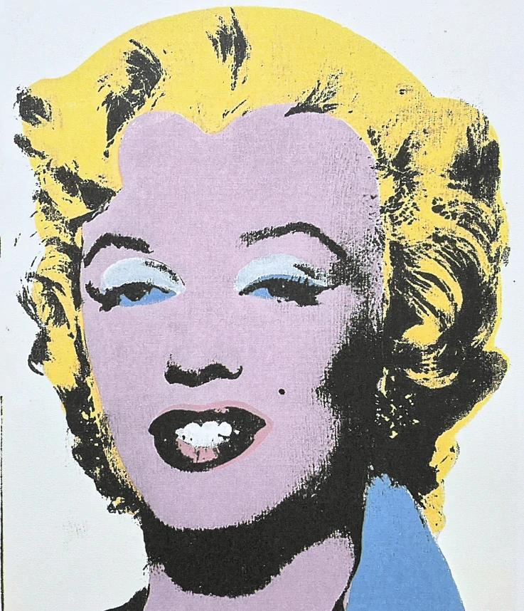 Andy Warhol - Marilyn Monroe na bílém pozadí 81/100 - edice Leo Castelli s certifikátem
