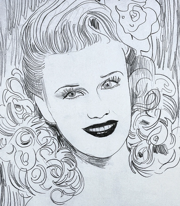 Andy Warhol - Ginger Rogers 64/100 - edice Leo Castelli s certifikátem