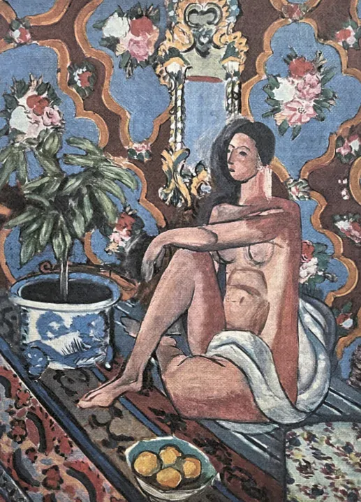 Henri Matisse - Nude in interior 56/75 - signováno 50x70cm