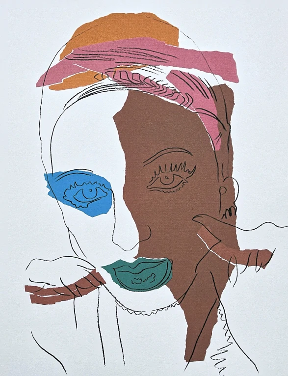 Andy Warhol - Ladies and gentleman II hnědá 99/100 - edice Leo Castelli s certifikátem