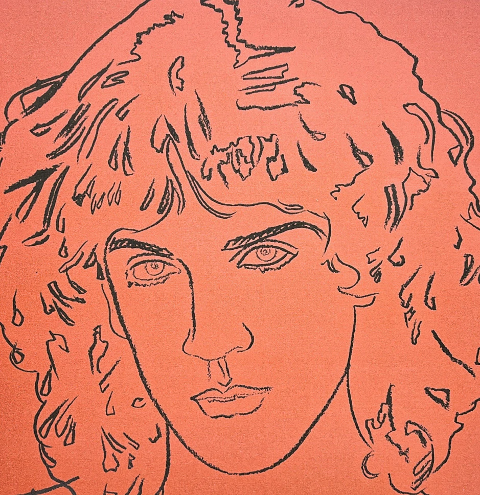 Andy Warhol - Billy Squier x/100 - edice Leo Castelli s certifikátem