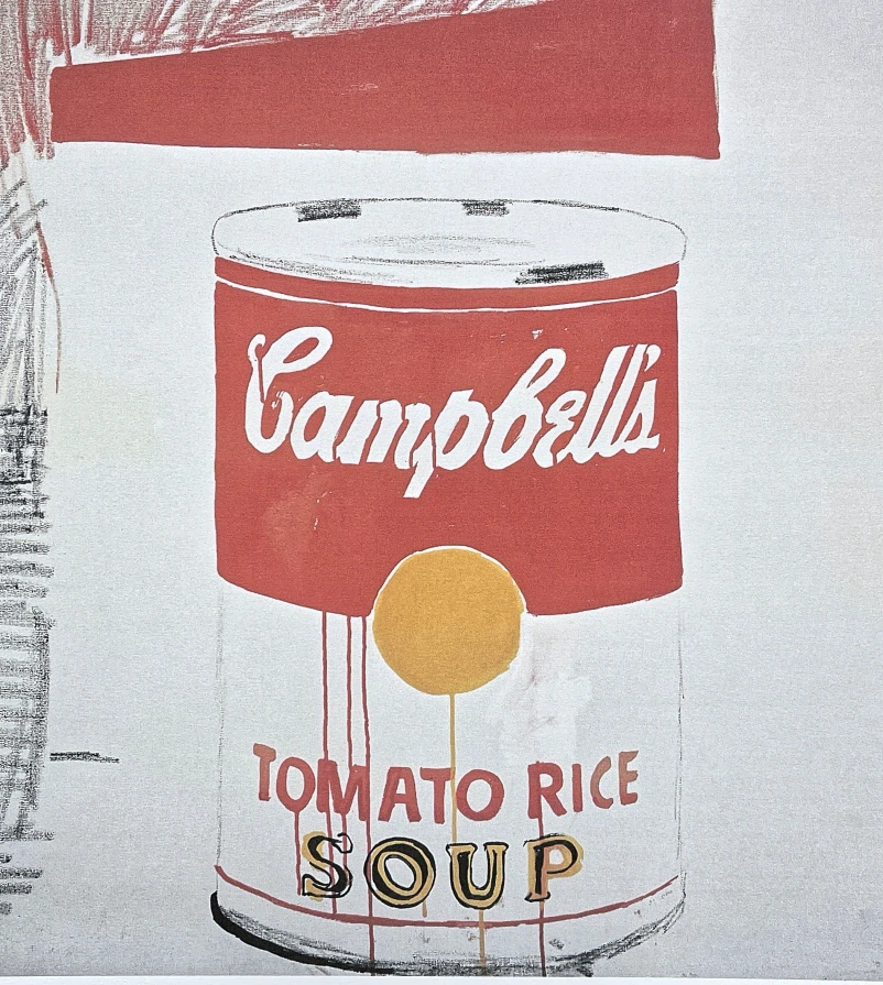 Andy Warhol - Campbell's Soup can - Tomato rice 23/100 - edice Leo Castelli s certifikátem