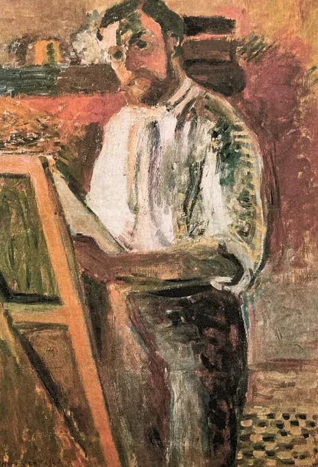 Henri Matisse - Self portrait in shirtsleeves 13/75 - signováno 50x70cm