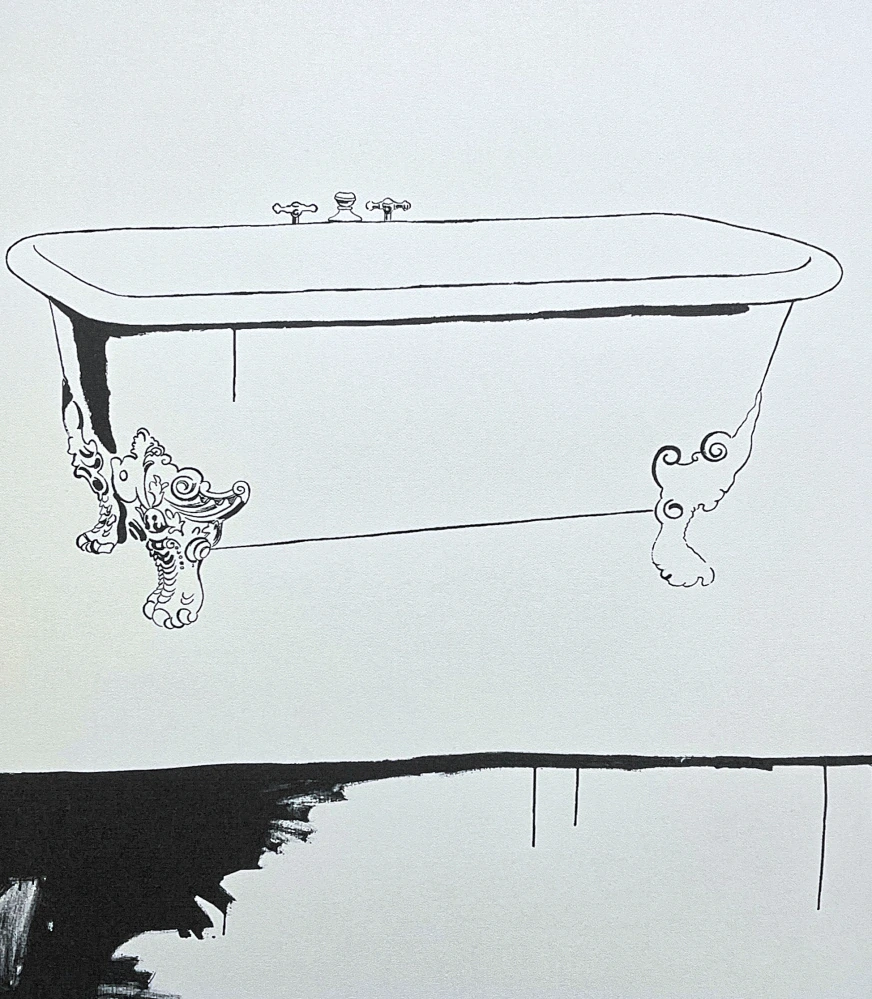 Andy Warhol - Bathtub 77/100 - edice Leo Castelli s certifikátem