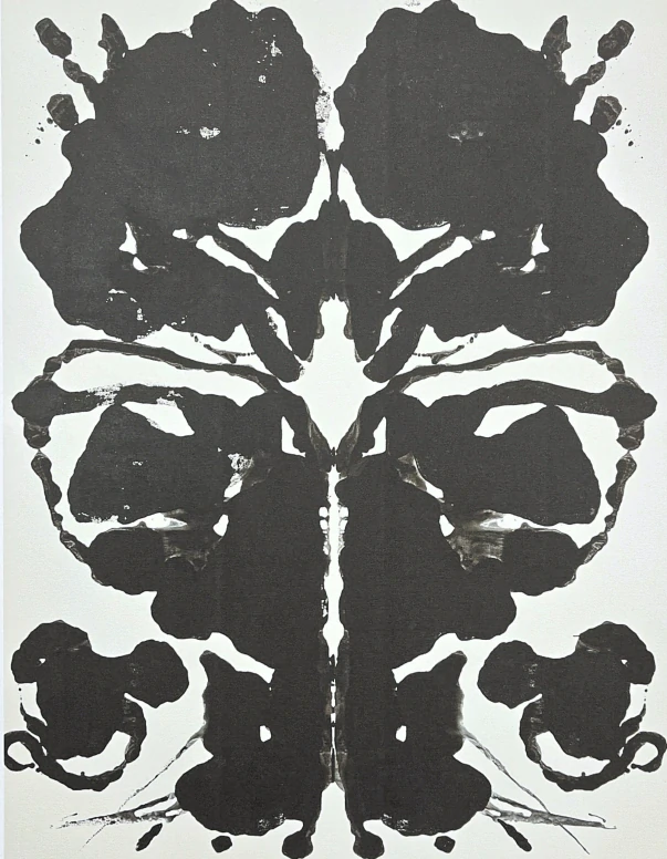 Andy Warhol - Rorschach x/100 - edice Leo Castelli s certifikátem