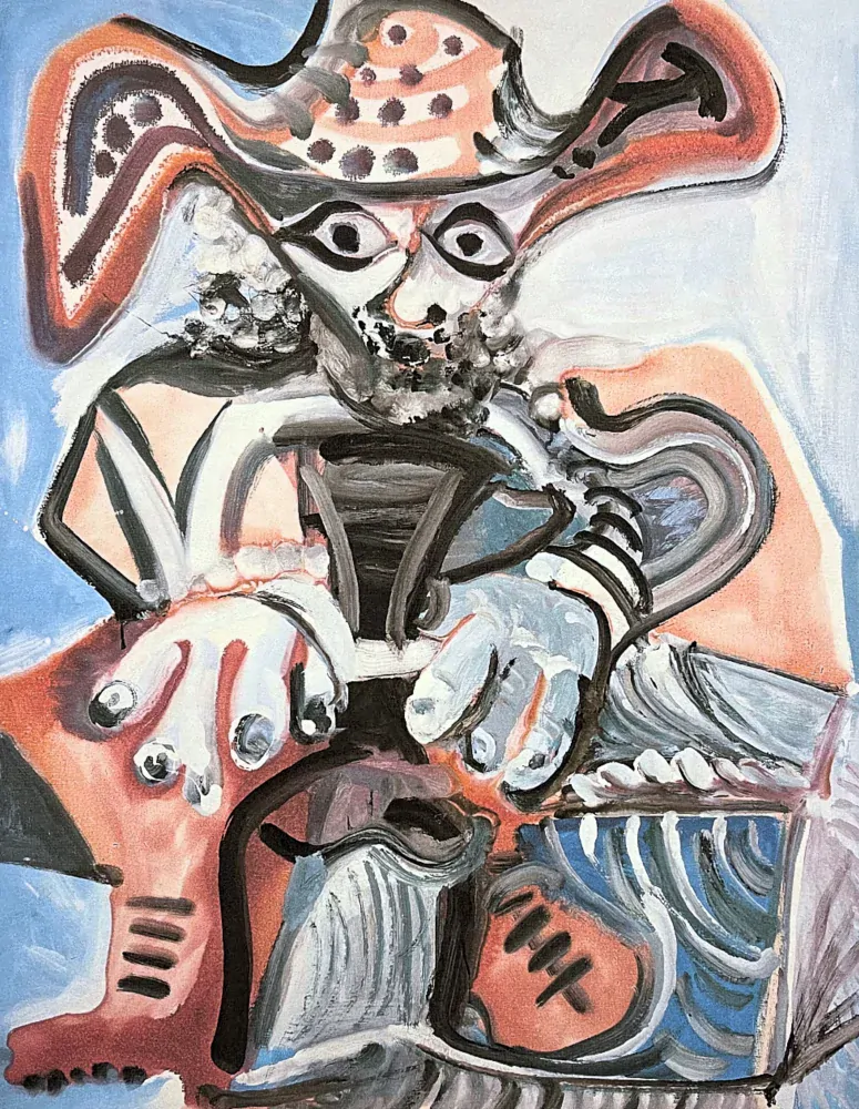 Pablo Picasso - Don Quijote 92/250 - signováno, 28.5x38 cm