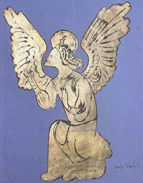 Andy Warhol - Angel 35/100 - edice Leo Castelli s certifikátem
