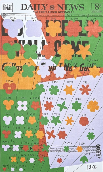 Andy Warhol - Flower Ticket 10/100 - edice Leo Castelli s certifikátem
