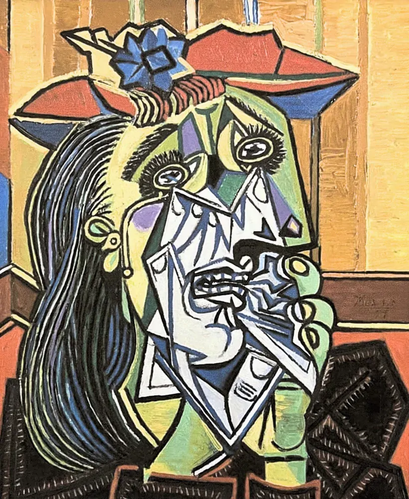 Pablo Picasso - The Weeping Woman 48/250 - signováno, 28.5x38 cm
