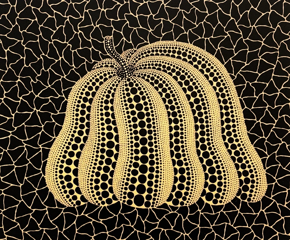 Yayoi Kusama - Pumpkin YB-A x/500 - signováno, číslovaná edice, 65x50 cm