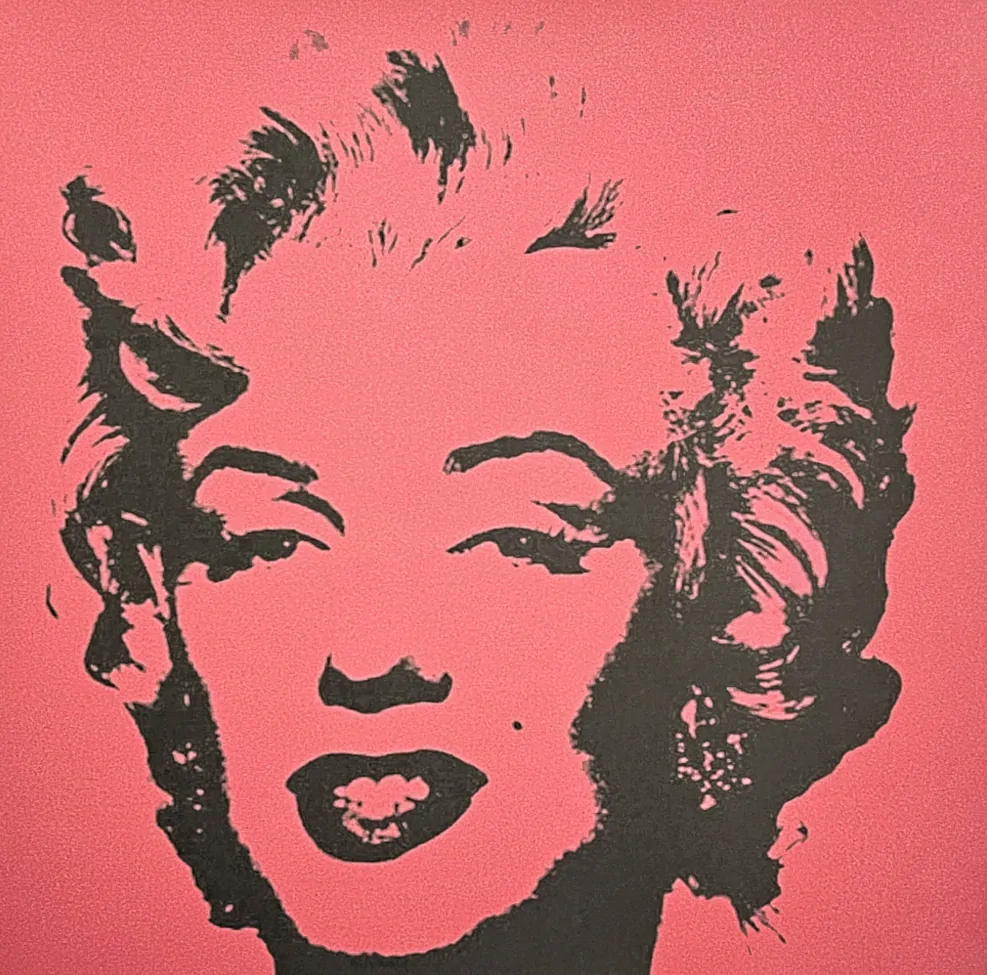 Andy Warhol - Marilyn Monroe červená 17/100 - edice Leo Castelli s certifikátem