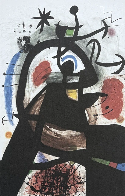 Joan Miró - The Permissionary 112/150 - limitovaná edice s certifikátem, signováno, 56x76cm