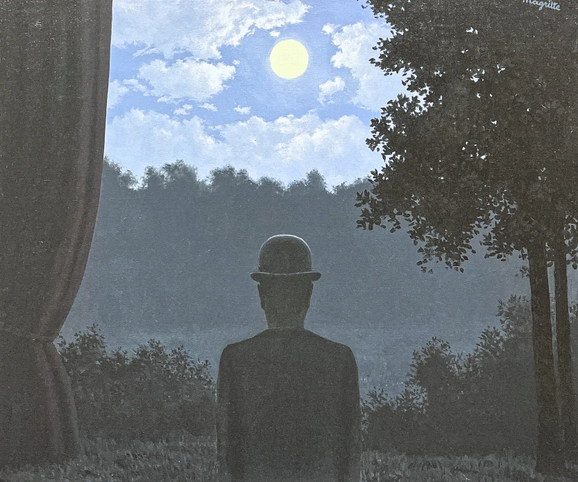 René Magritte - A la rencontre du plaisir 13/100 - limitovaná edice, 50x70cm