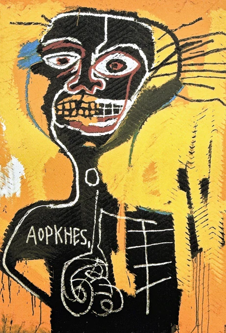 Jean-Michel Basquiat - Aopkhes 271/300 - limitovaná edice, signováno, 50x70cm 