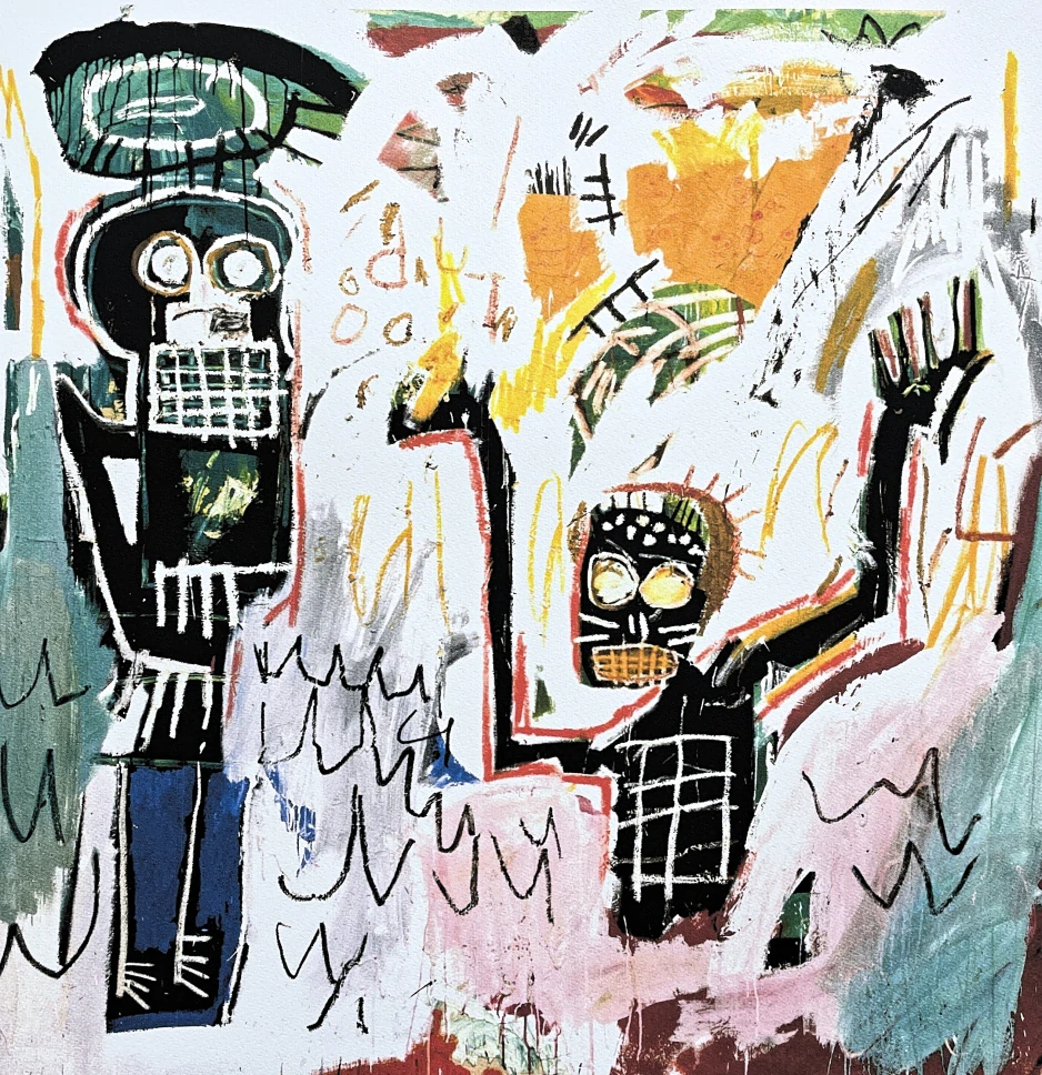 Jean-Michel Basquiat - Baptism x/300 - limitovaná edice, signováno, 50x70cm