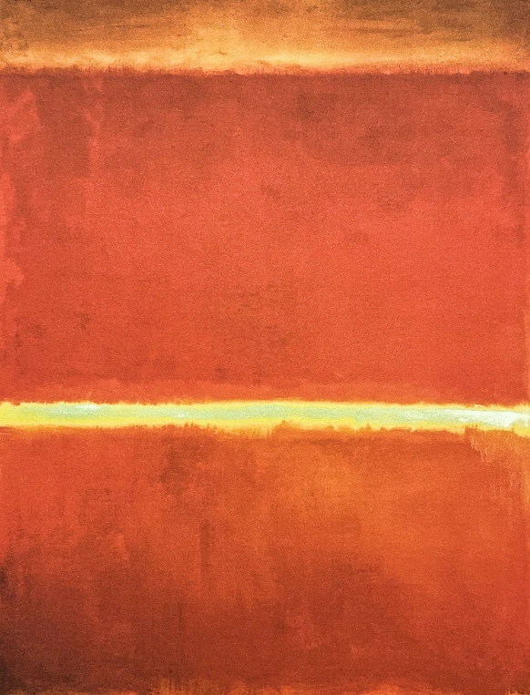 Mark Rothko - Saffron x/200 - signováno, s certifikátem, 50x65 cm