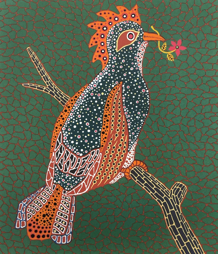 Yayoi Kusama - Dawn 88/500 - signováno, číslovaná edice, 50x65 cm