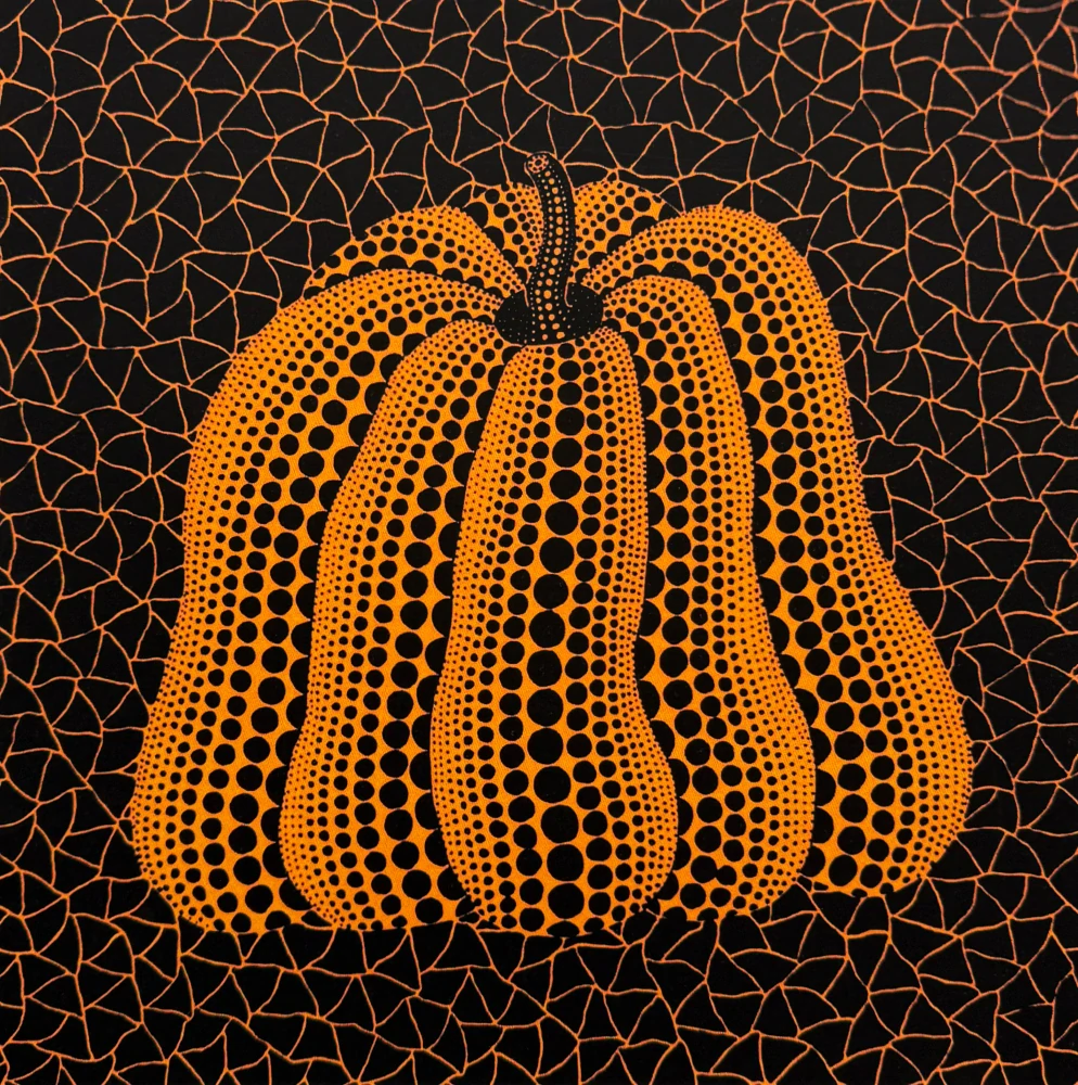 Yayoi Kusama - Pumpkin YSQ x/500 - signováno, číslovaná edice, 50x65 cm