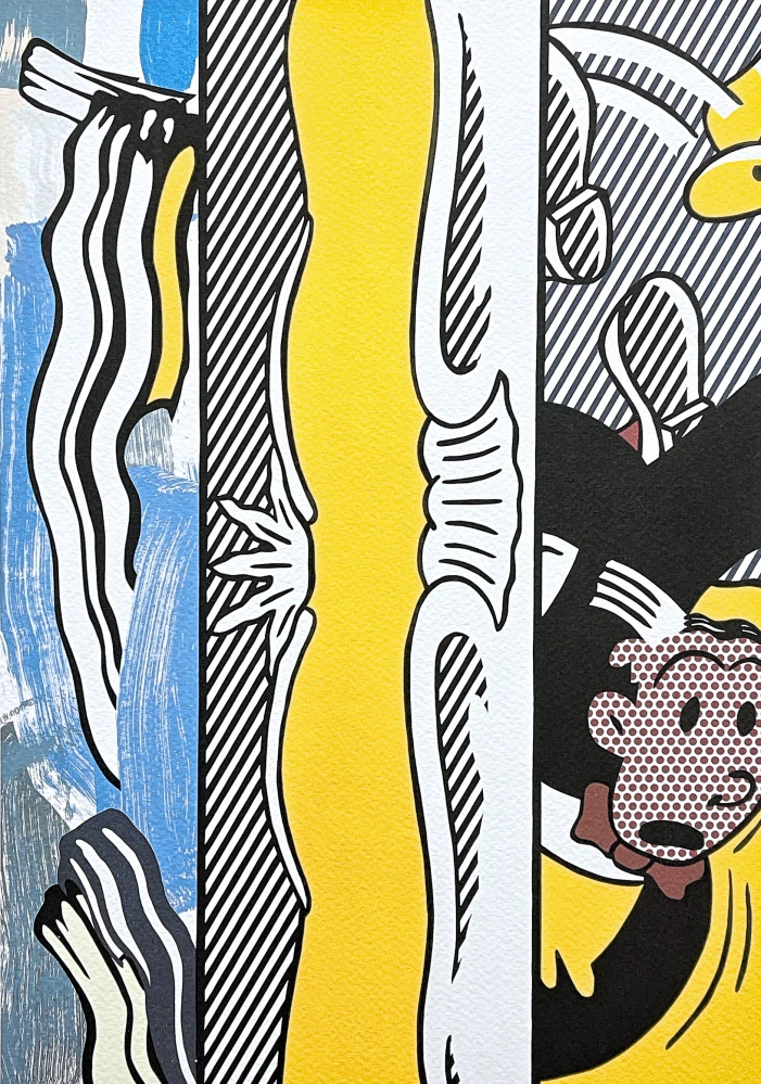 Roy Lichtenstein - Two Paintings: Dagwood - signováno, 35x50cm, limitovaná edice 44/150