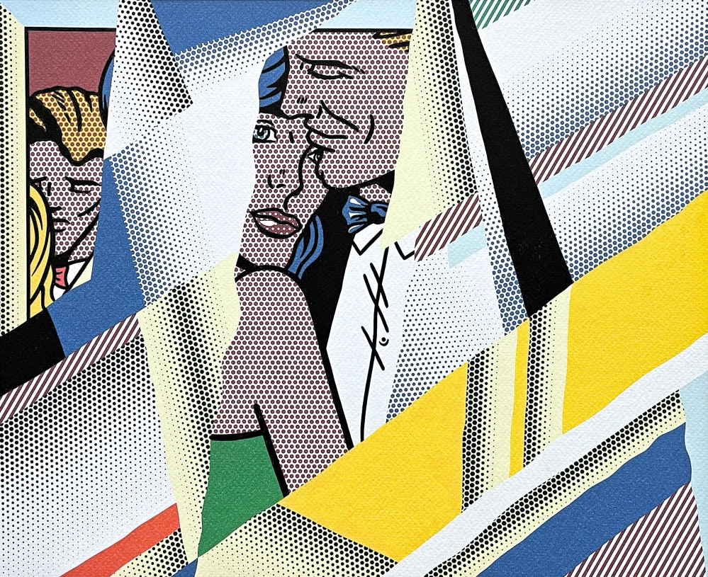 Roy Lichtenstein - Reflections on Crash - signováno, 50x35cm, limitovaná edice 36/150