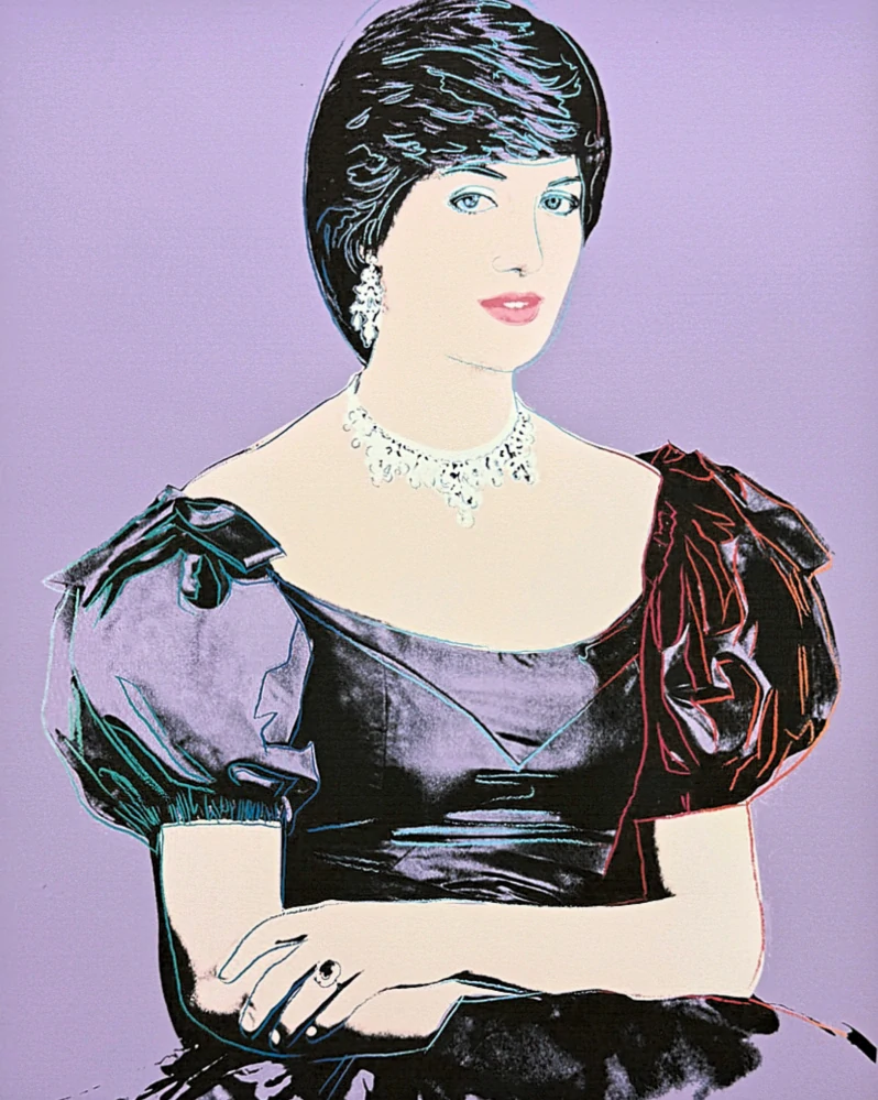Andy Warhol - Princess Diana 36/100 - edice Leo Castelli s certifikátem