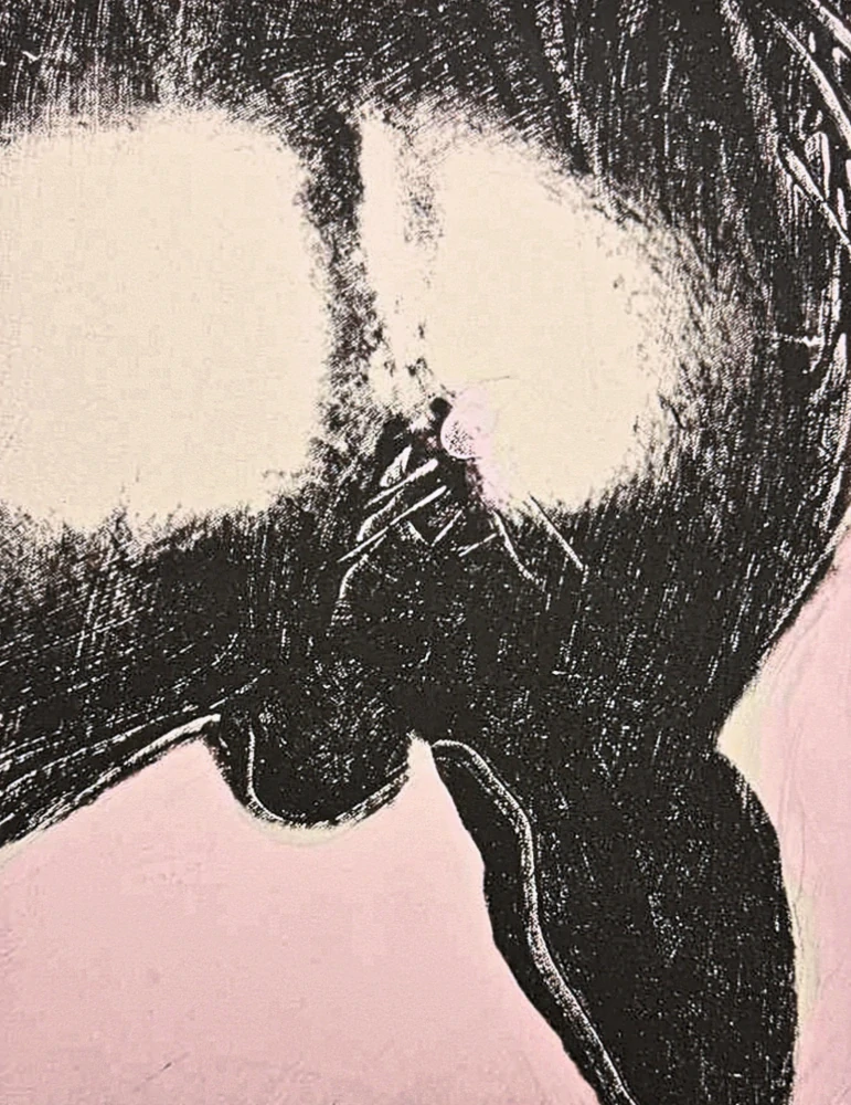 Andy Warhol - Male torso 70/100 - edice Leo Castelli s certifikátem