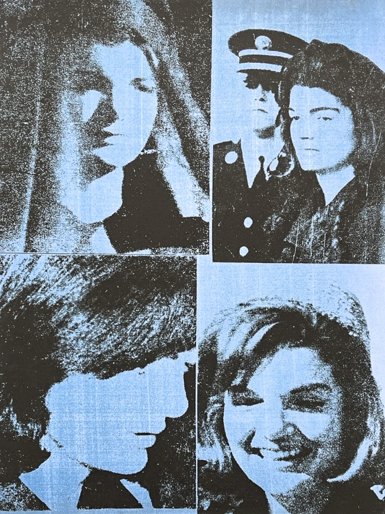 Andy Warhol - 4x Jackie Kennedy 62/100 - edice Leo Castelli s certifikátem