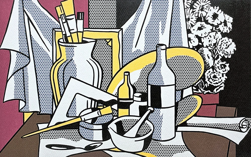 Roy Lichtenstein - Foot and Hand - signováno, 50x35cm, limitovaná edice 17/150