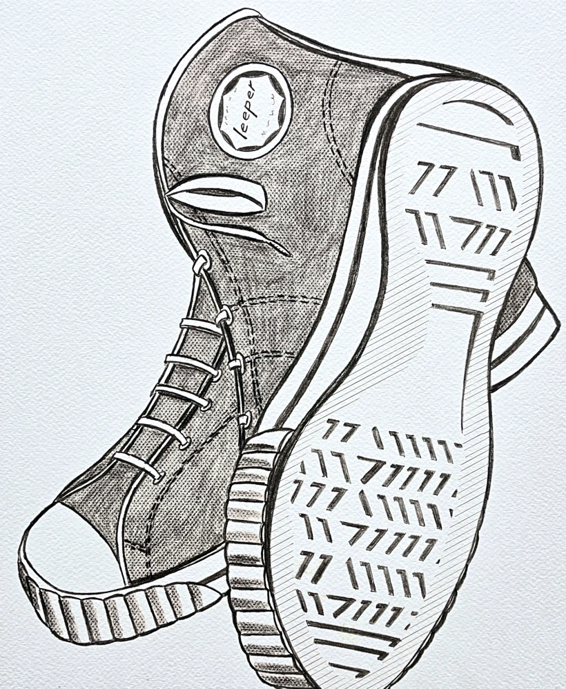 Roy Lichtenstein - Keds II - signováno, 35x50cm, limitovaná edice 84/150