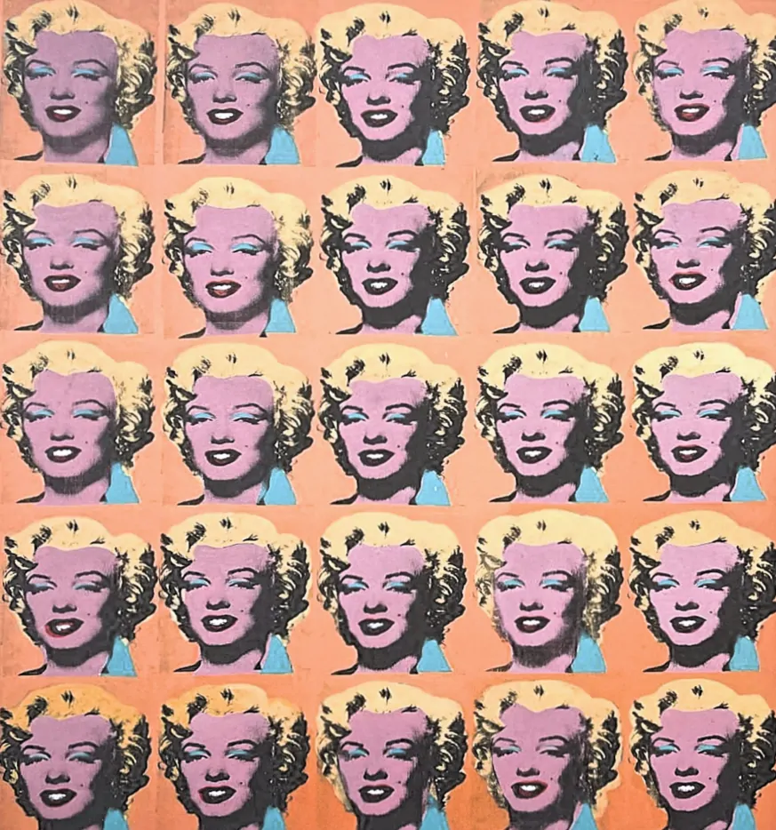 Andy Warhol - 25x Marilyn Monroe 56/100 - edice Leo Castelli s certifikátem