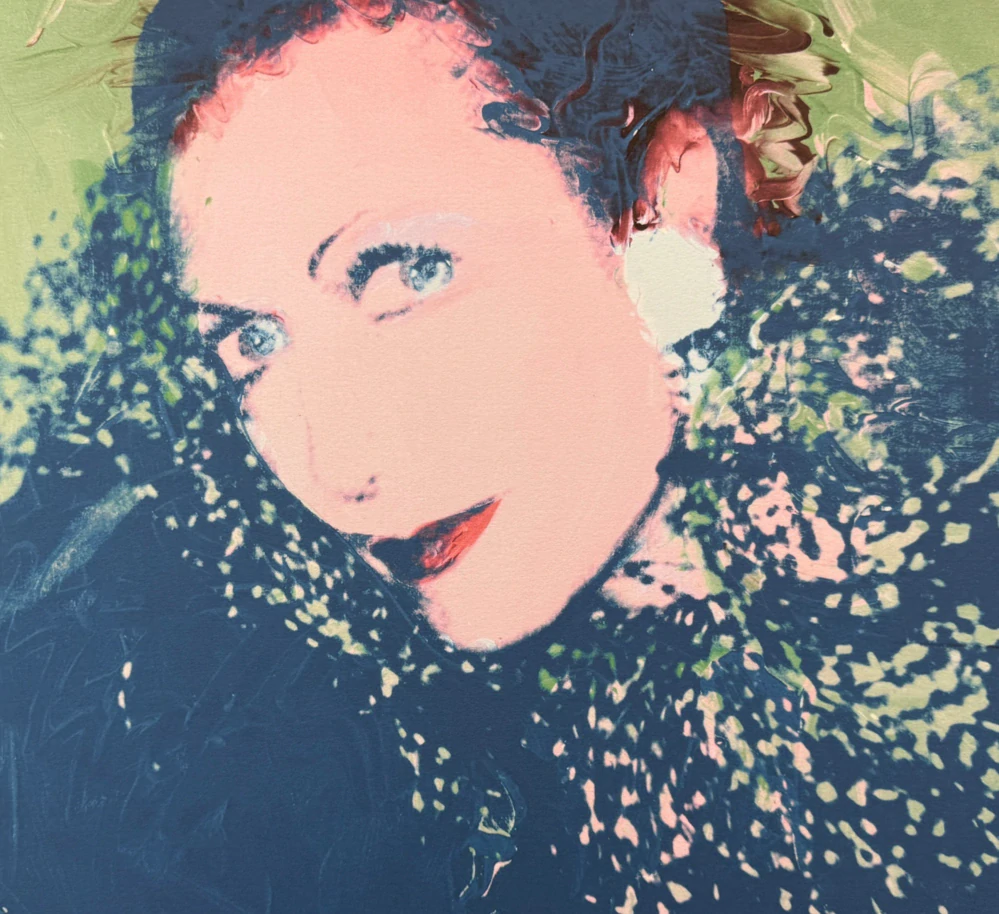 Andy Warhol - Madame Helene Rochas II 600/2400 - 60x60 cm, limitovaná edice CMOA s certifikátem