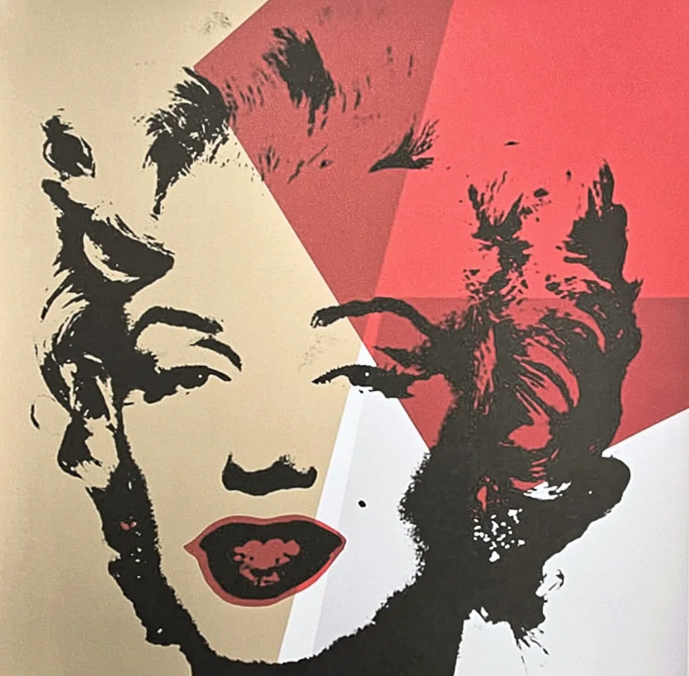 Andy Warhol - Marilyn Monroe ve dvou čtvercích 91/100 - edice Leo Castelli s certifikátem