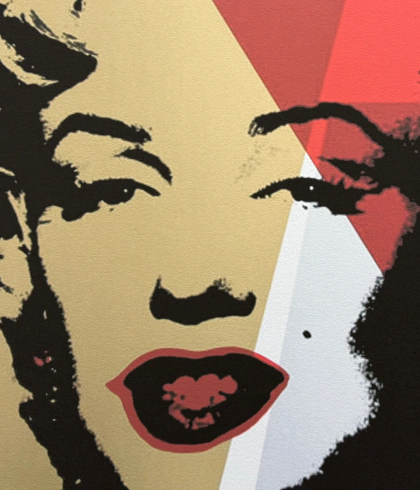 Andy Warhol - Marilyn Monroe lV 50/2400 - 60x60cm, limitovaná edice CMOA s certifikátem