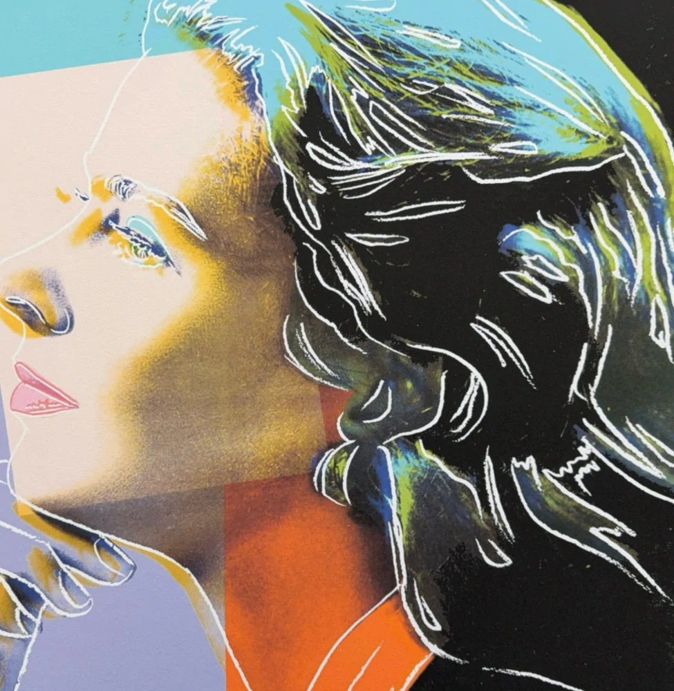 Andy Warhol - Ingrid Bergman ll 89/2400 - 60x60cm, limitovaná edice CMOA s certifikátem
