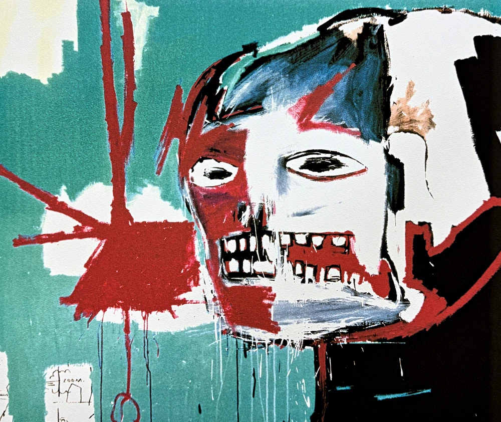Jean-Michel Basquiat - La Colomba 183/300 - limitovaná edice, signováno, 50x70cm
