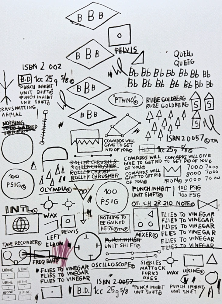 Jean-Michel Basquiat - Beat bop 84/300 - limitovaná edice, signováno, 50x70cm