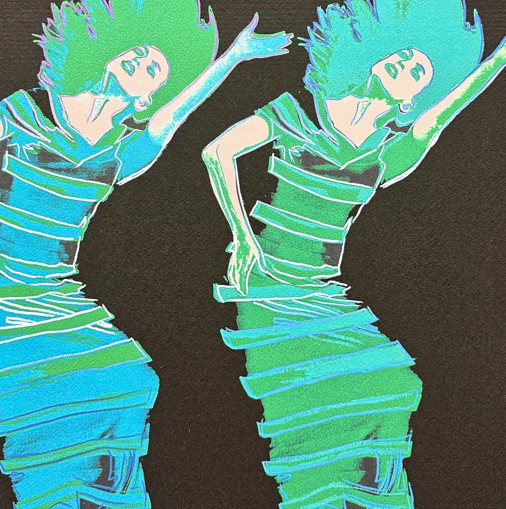 Andy Warhol - Martha Graham 253/500 - signováno, 50x50cm, limitovaná edice CMOA s certifikátem