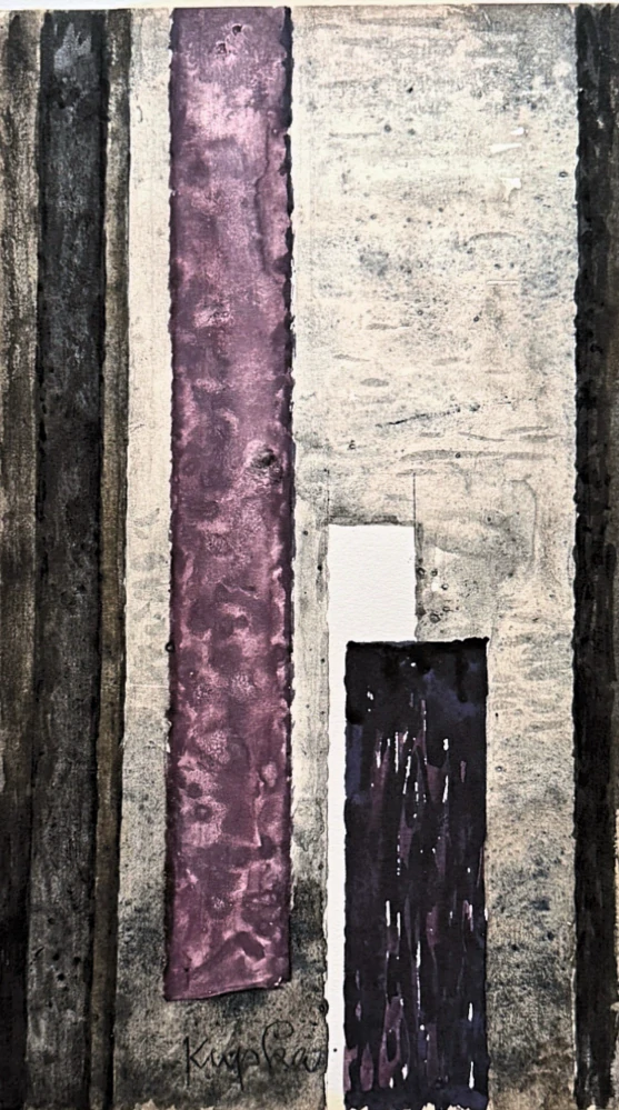 František Kupka - Plan Violet 71/350 - limitovaná edice s certifikátem, 50x70cm
