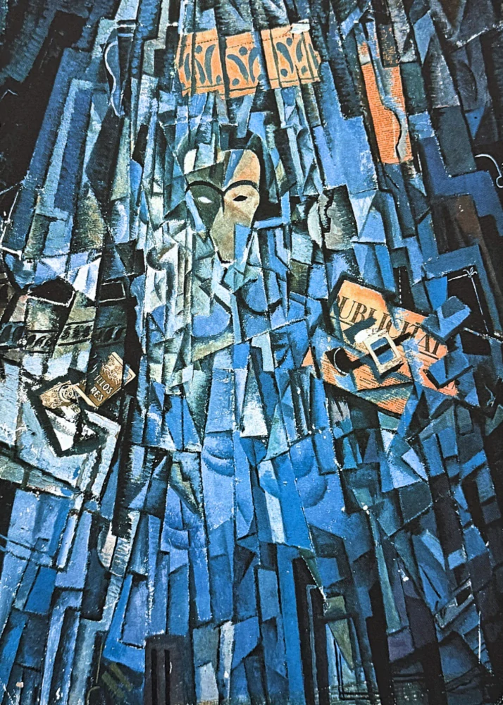 Salvador Dalí - Cubist Self Portrait - signováno, limitovaná edice, 50x66cm