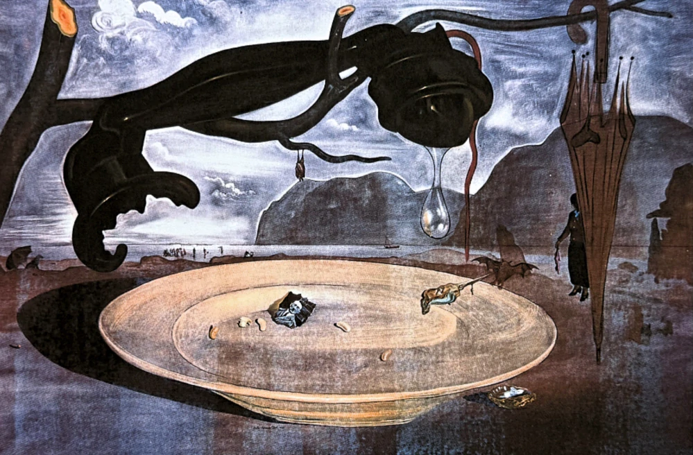 Salvador Dalí - El Enigma de Hitler - signováno, limitovaná edice, 66x50cm
