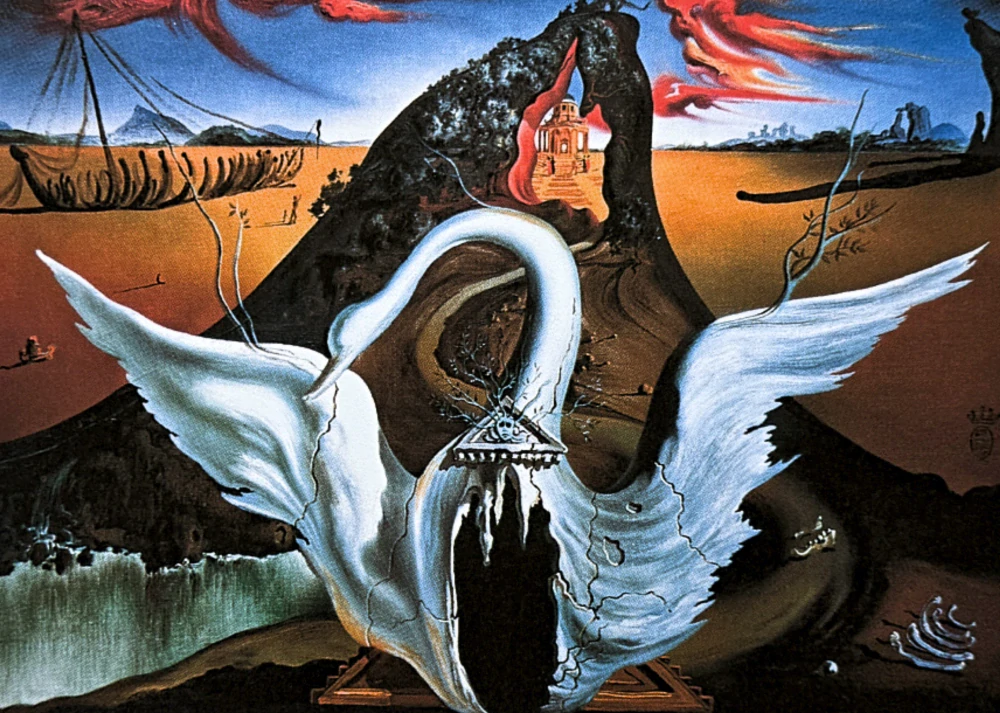 Salvador Dalí - Bacchanale ll - signováno, limitovaná edice, 66x50cm
