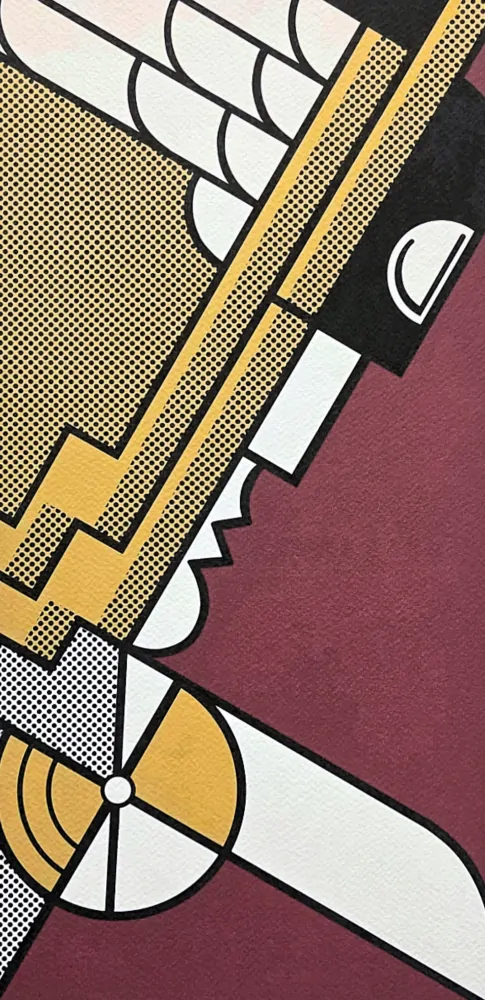 Roy Lichtenstein - Salute to Aviation - signováno, 35x50cm, limitovaná edice 15/150