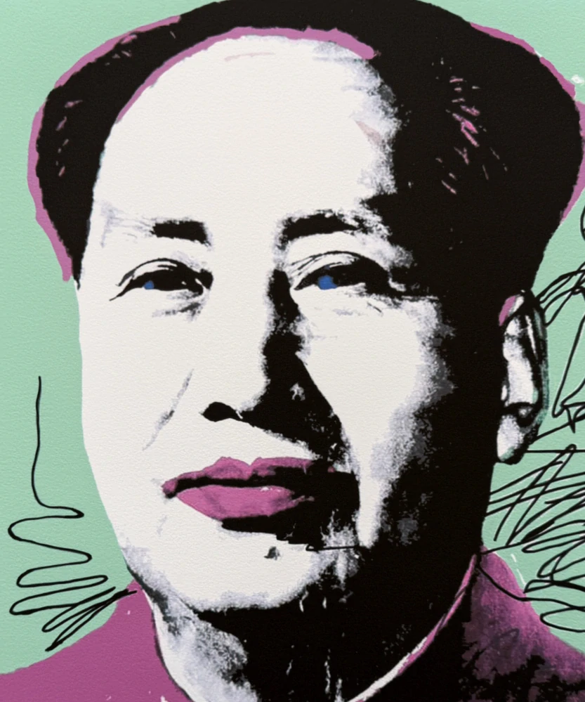 Andy Warhol - Mao Ce Tung II x/2400 - 60x60 cm, limitovaná edice CMOA s certifikátem