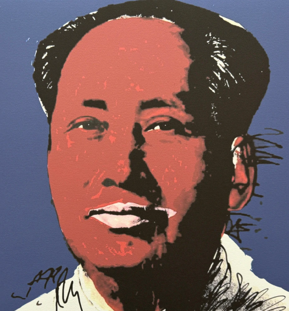 Andy Warhol - Mao Ce Tung III x/2400 - 60x60 cm, limitovaná edice CMOA s certifikátem