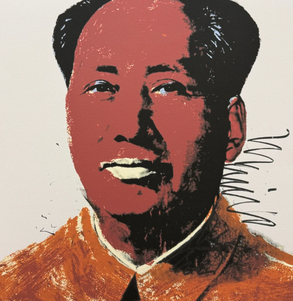 Andy Warhol - Mao Ce Tung IV x/2400 - 60x60 cm, limitovaná edice CMOA s certifikátem